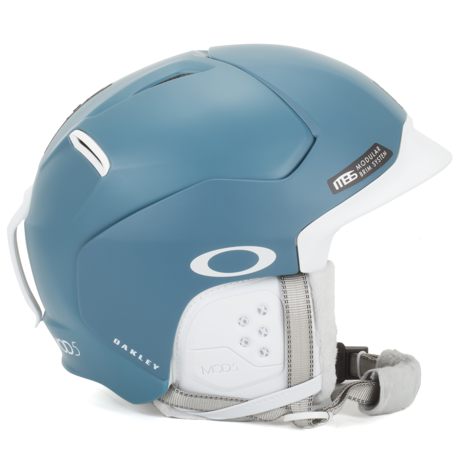 New! Oakley Mod 5 Ski Snowboarding Helmet Matte Legion Blue Medium 994306BZ M eBay